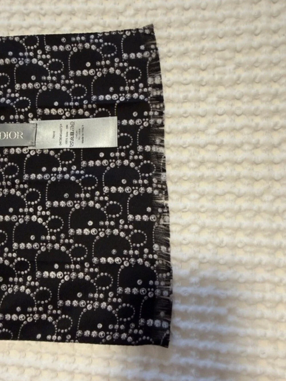 Dior Silk Scarf/Neckerchief with Bracelet